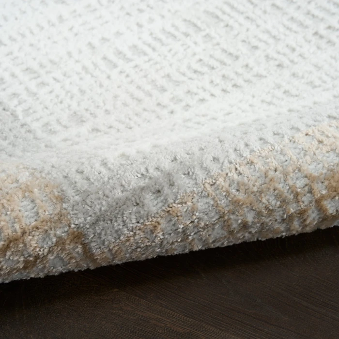 Nourison Dekor Grey DEK06 7 ft. 10 in. X 9 ft. 10 in. Rect. Rug