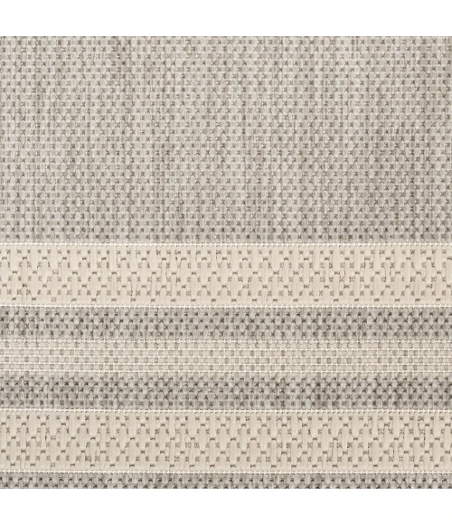 Nourison Home Horizon Indoor/Outdoor Grey HOZ05 8ft. x 10ft. Rect. Rug