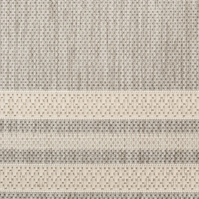 Nourison Home Horizon Indoor/Outdoor Grey HOZ05 8ft. x 10ft. Rect. Rug