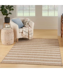 Nourison Home Positano POS03 Beige Ivory 4 ft. X 6 ft. Area Rug