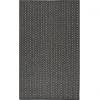 Nourison Home Horizon Indoor/Outdoor Black HOZ02 2ft. x 3ft. Rect. Rug