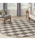 Nourison Positano Natural POS04 4ft. Round Rug
