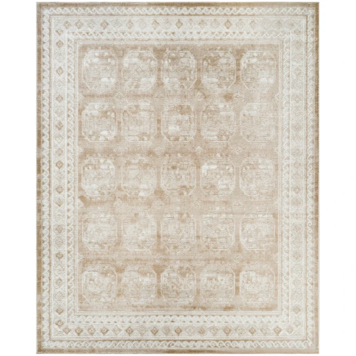 Nourison Dekor Cream Beige DEK01 7 ft. 10 in. X 9 ft. 10 in. Rect. Rug
