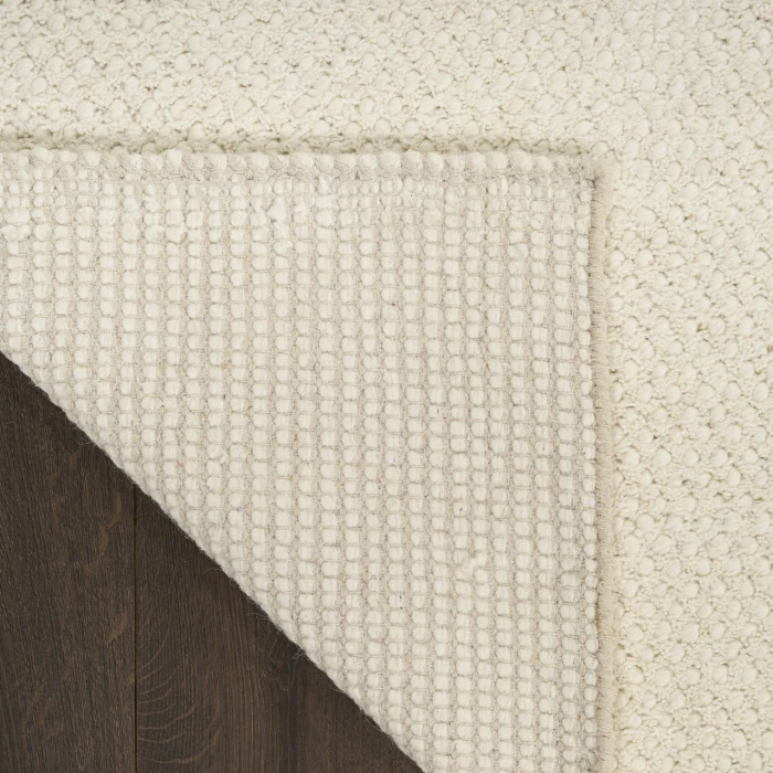 DKNY Pure Rows Cream / Ivory ROW01 8ft. x 10ft. Rect. Rug