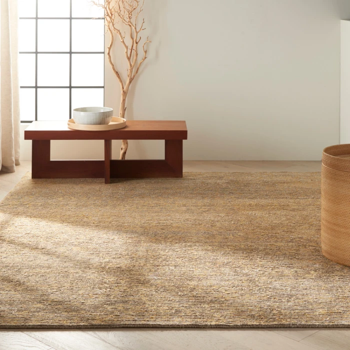 Calvin Klein Home Mesa Area Rug MSA01 Fossil