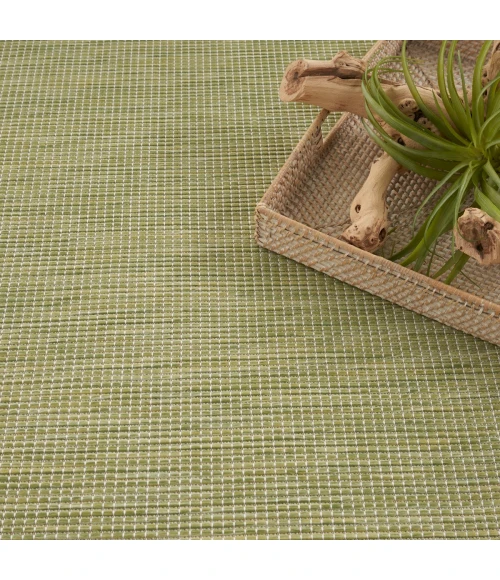 Nourison Positano Green POS01 8 ft. X 10 ft. Rect. Rug