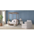 Nourison Infinite Blue Ivory IFT01 8 ft. X 10 ft. Rect. Rug