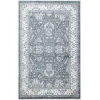 Nourison Home Astra Machine Washable ASW20 Slate 3 ft. 3 in. X 5 ft. Area Rug