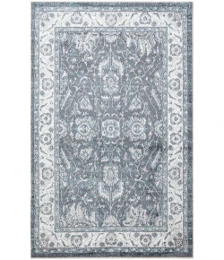 Nourison Home Astra Machine Washable ASW20 Slate 3 ft. 3 in. X 5 ft. Area Rug
