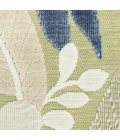 Nourison Home Suncoast Green SNC01 2ft. x 6ft. Rect. Rug