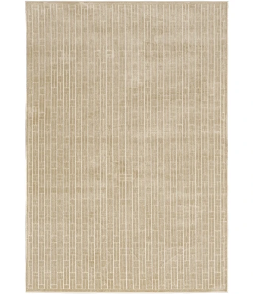 Nourison Home Washable Charm Beige WCH02 5ft. x 7ft. Rect. Rug