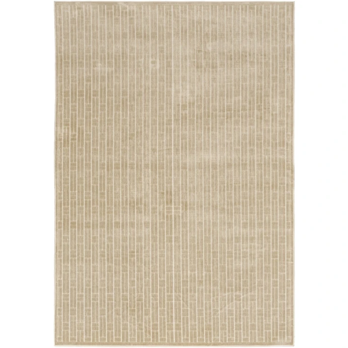 Nourison Home Washable Charm Beige WCH02 5ft. x 7ft. Rect. Rug