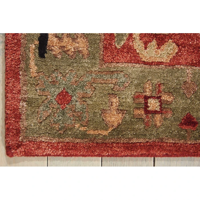 Nourison Tahoe Area Rug TA01-Rust