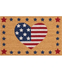 Nourison Home Casa Bella NC545 Red/White/Blue 1 ft. 6 in. X 2 ft. 4 in. Area Rug
