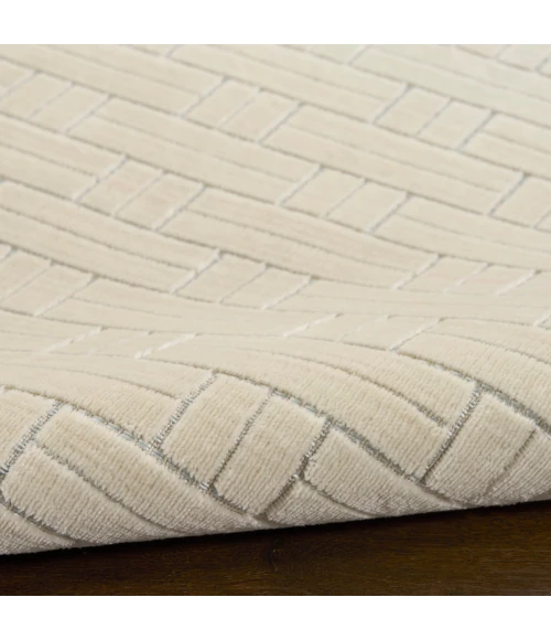 Nourison Washable Charm Ivory WCH02 4 ft. X 6 ft. Rect. Rug