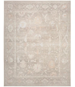 Nourison Home Vintage Washables VWS09 Grey 7 ft. 10 in. X 9 ft. 10 in. Area Rug