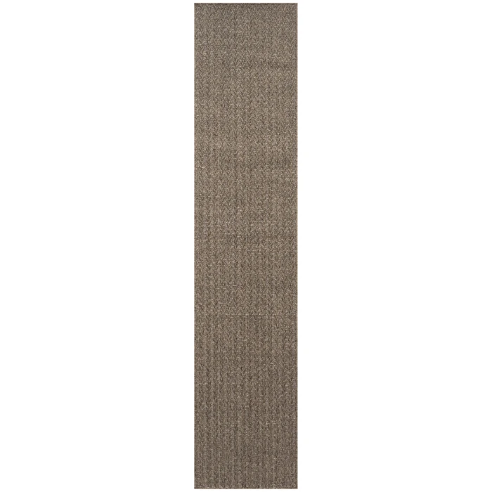 Nourison Tulum Brown TLM02 2 ft. 2 in. X 8 ft. Rect. Rug