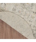 Nourison Oushak Home Cream OUS01 4 ft. X Round Rug