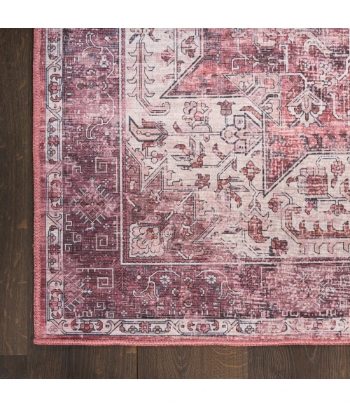 Nourison Nourison Washables Red NWB15 9 ft. 2 in. X 12 ft. Rect. Rug