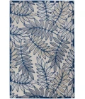 Nourison Aloha Area Rug ALH18-Ivory/Navy