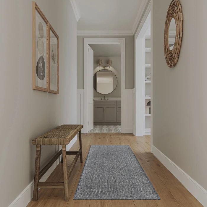 Nourison Home Tulum Blue TLM03 2ft. x 6ft. Rect. Rug
