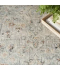 Nourison Oushak Home Light Grey OUS02 6 ft. X 9 ft. Rect. Rug