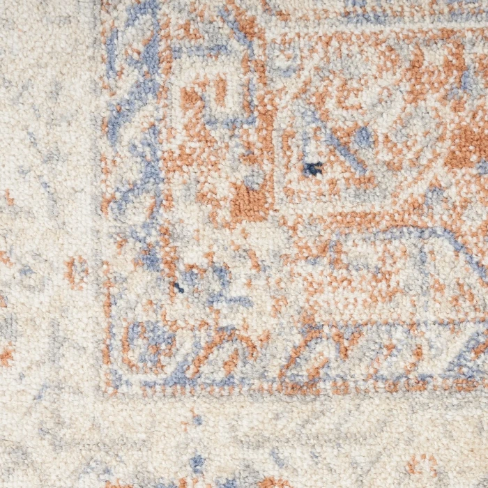 Nourison Nourison Essentials Persian Beige Blue NRE07 2 ft. 2 in. X 14 Rect. Rug