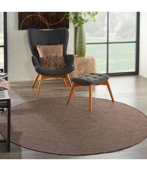 Nourison Positano Round Area Rug POS01-Natural