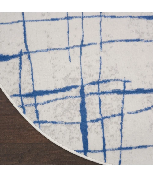 Nourison Whimsicle Area Rug WHS09-Ivory Blue