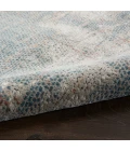 Nourison Rustic Textures Light Grey Blue RUS15 2ft. 2in. x 7ft. 6in. Rect. Rug