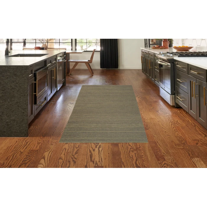 Nourison Washable Essentials Green WAE01 2 ft. 2 in. X 8 ft. Rectangle Rug