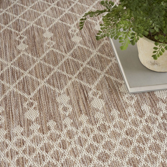 Nourison Positano Beige POS02 12ft. x 15ft. Rect. Rug