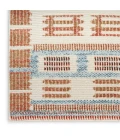Nourison Nordic Ivory Rust NRC16 8 ft. X 10 ft. Rect. Rug