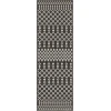 Nourison Home Positano POS02 Black 2 ft. X 6 ft. Area Rug