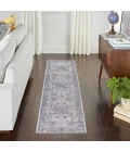 Nourison New Concept Washables Ivory Beige SR101 2ft. 2in. x 12ft. Rect. Rug