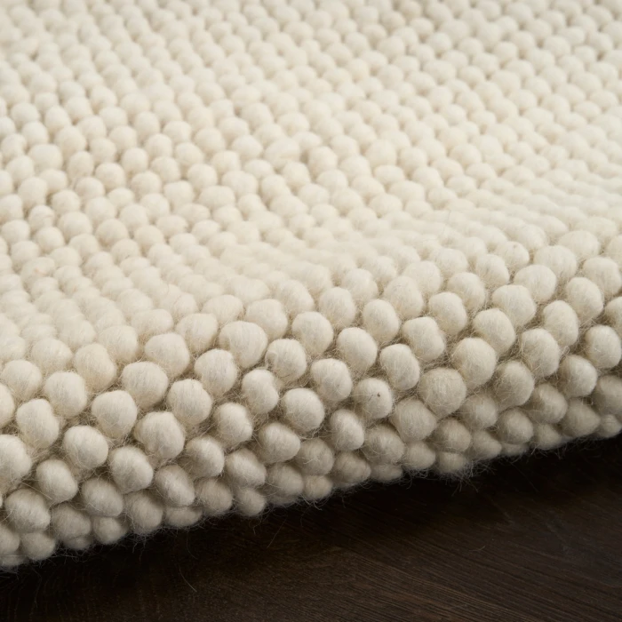 DKNY Pure Knots Ivory KNT01 4 ft. X 6 ft. Rect. Rug