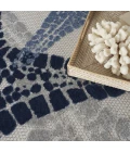 Nourison Aloha Grey Multicolor ALH28 3ft.6in. x 5ft.6in. Rect. Rug