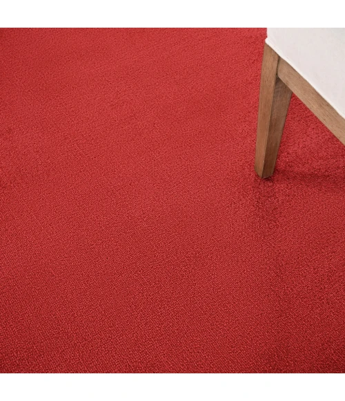 Nourison Essentials Brick Red Area Rug NRE01-Brick Red
