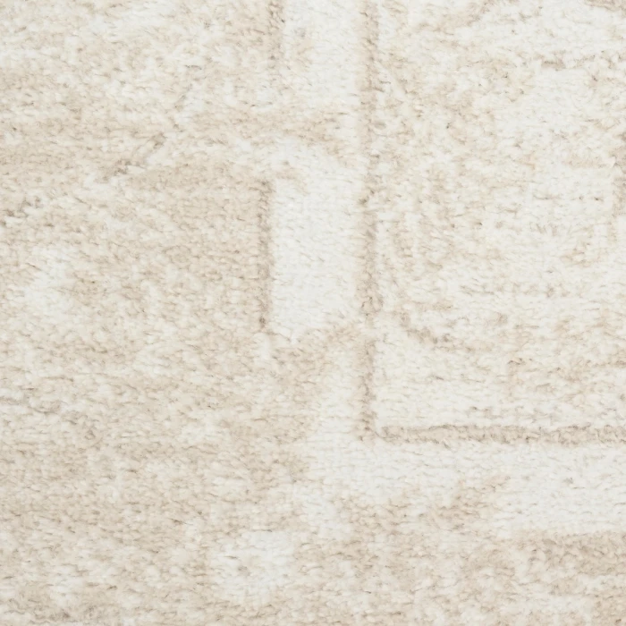 Nourison Dekor Ivory Taupe DEK09 7 ft. 10 in. x 9 ft. 10 in. Rect. Rug