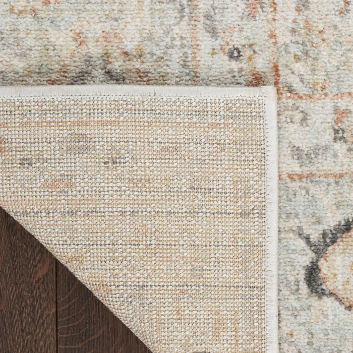 Nourison Oushak Home Light Grey OUS02 9 ft. X 12 ft. Rect. Rug