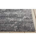 Nourison Silk Shadows Graphite SHA14 8 ft. Rect. Rug