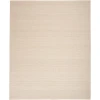 Nourison Home Interweave IWV01 Beige 5 ft. 3 in. X 7 ft. 3 in. Area Rug