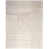 Nourison Home Splash BSK04 Beige Silver 7 ft. 10 in. X 9 ft. 10 in. Area Rug