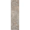 Michael Amini MA90 Uptown UPT02 Beige Grey 2 ft. 2 in. X 7 ft. 6 in. Area Rug