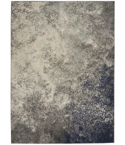 Nourison Home Passion PSN10 Charcoal Ivory 3 ft. 9 in. X 5 ft. 9 in. Area Rug