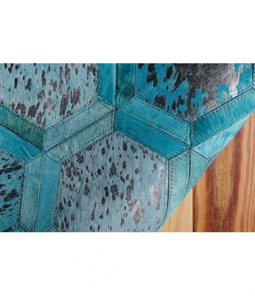 Michael Amini City Chic Area Rug MA100-Turquoise