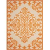 Nourison Home Aloha ALH12 Orange 9 ft. 6 in. X 13 ft. Area Rug