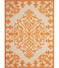 Nourison Home Aloha ALH12 Orange 9 ft. 6 in. X 13 ft. Area Rug