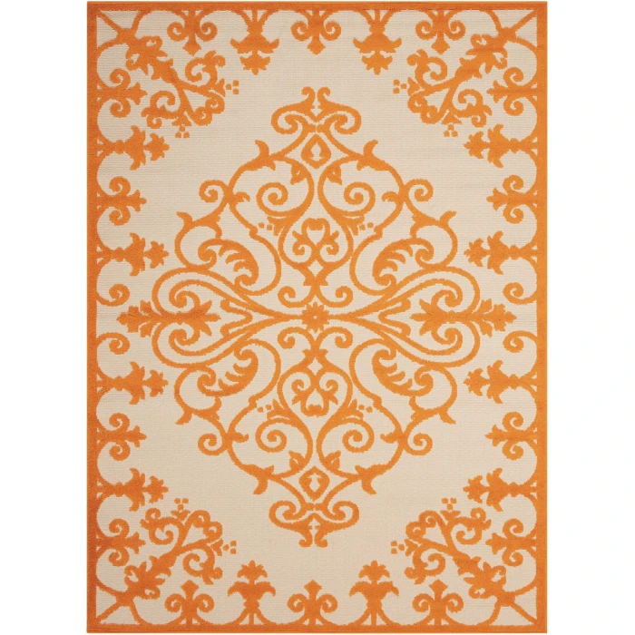 Nourison Aloha Area Rug ALH12-Orange