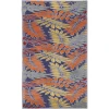 Nourison Home Aloha ALH18 Navy Multicolor 2 ft. 3 in. X 8 ft. Area Rug